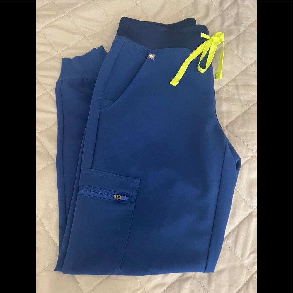 Figs Electric Blue Joggers XSP